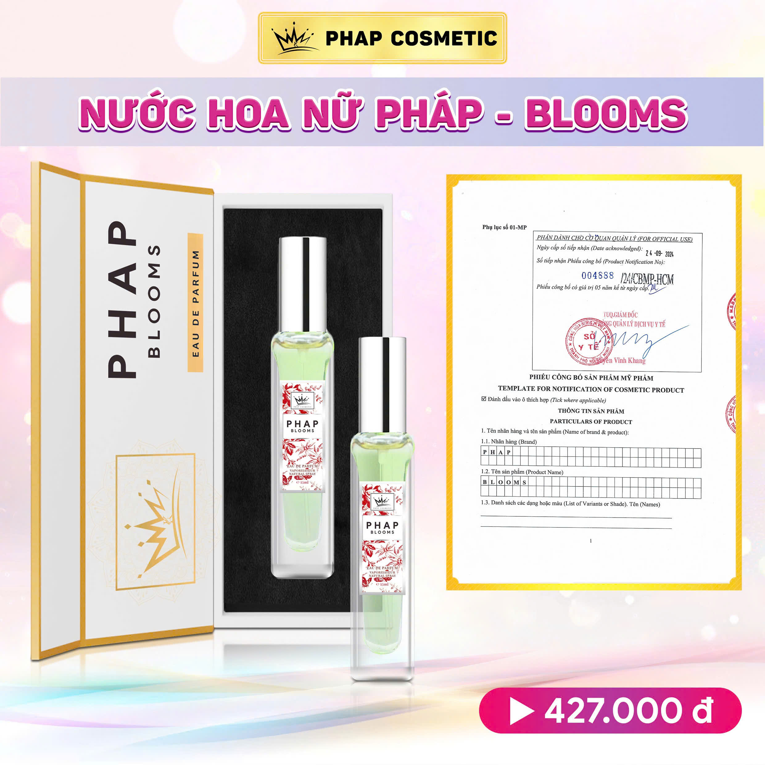 Nước Hoa Nữ Pháp - BLOOMS Nước Hoa Nữ Pháp - BLOOMS