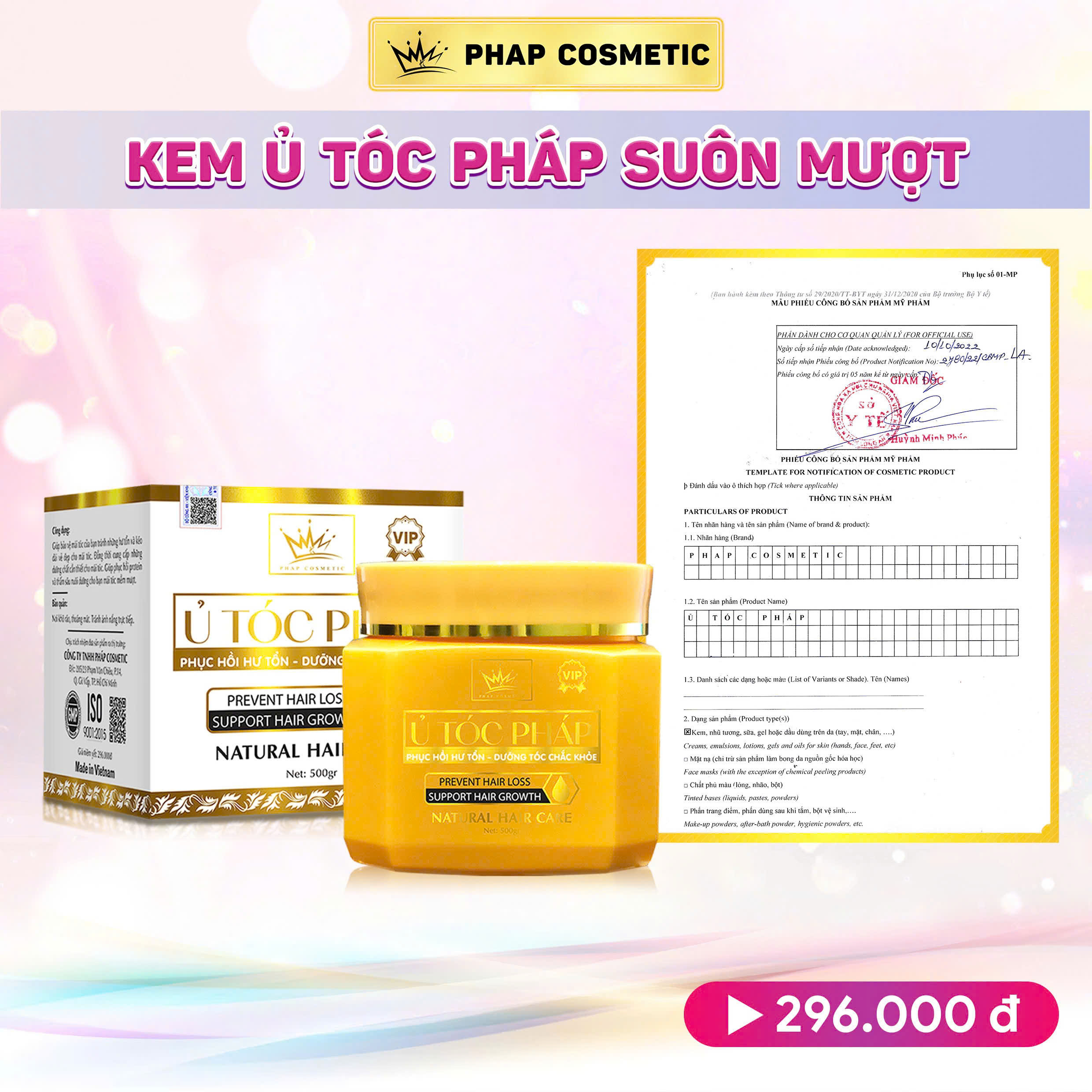 Kem Ủ Tóc Pháp Suôn Mượt Kem Ủ Tóc Pháp Suôn Mượt