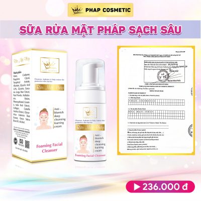 Sửa Rữa Mặt Pháp Sạch Sâu