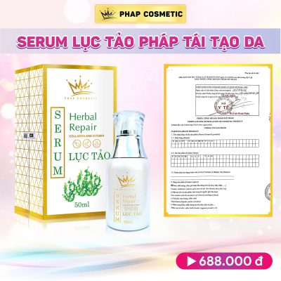 Serum Lục Tảo Pháp Tái Tạo Da