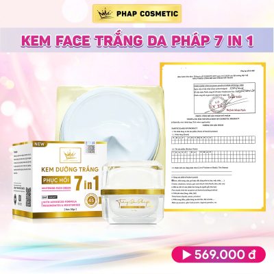 Kem Face Trắng Da Pháp 7 IN 1