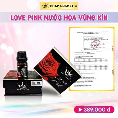 Love Pink Nước Hoa Vùng Kín
