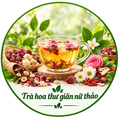 Trà hoa thư giãn nữ thảo
